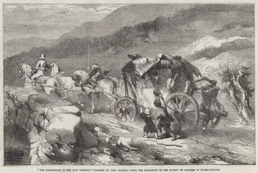 Die Postkutsche des letzten Jahrhunderts